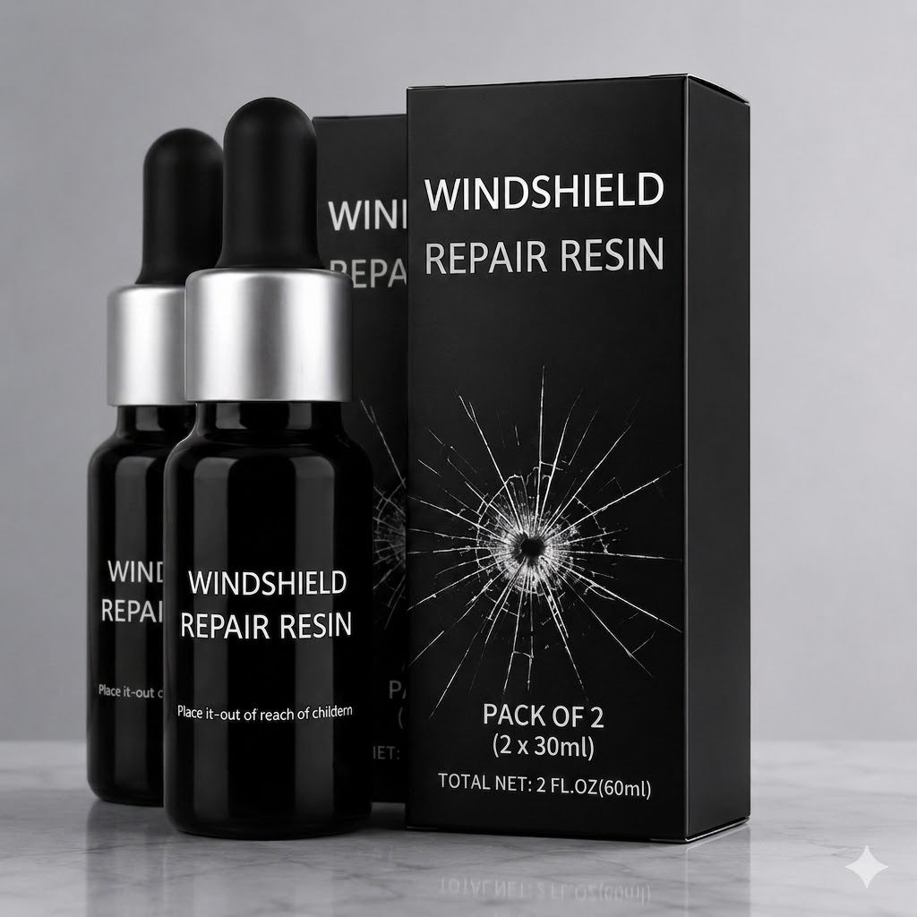 Car Windshield Crack Repair Resin Kit (PACK OF 2)