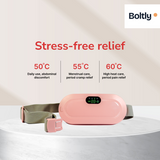 Period Pain Relief Belt — Instant Heat & Massage Comfort