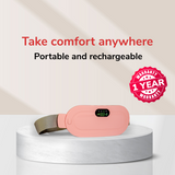 Period Pain Relief Belt — Instant Heat & Massage Comfort